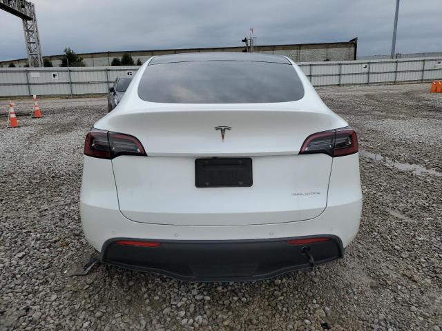 5YJYGDEE9MF068332 - 2021 TESLA MODEL Y Beyaz fotoğraf 6