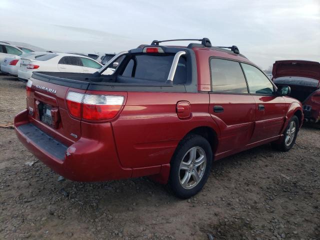 4S4BT62C356103651 - 2005 SUBARU BAJA SPORT BURGUNDY photo 3