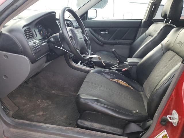 4S4BT62C356103651 - 2005 SUBARU BAJA SPORT BURGUNDY photo 7