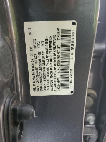 3CZRM3H55FG712211 - 2015 HONDA CR-V EX 灰色 照片 13