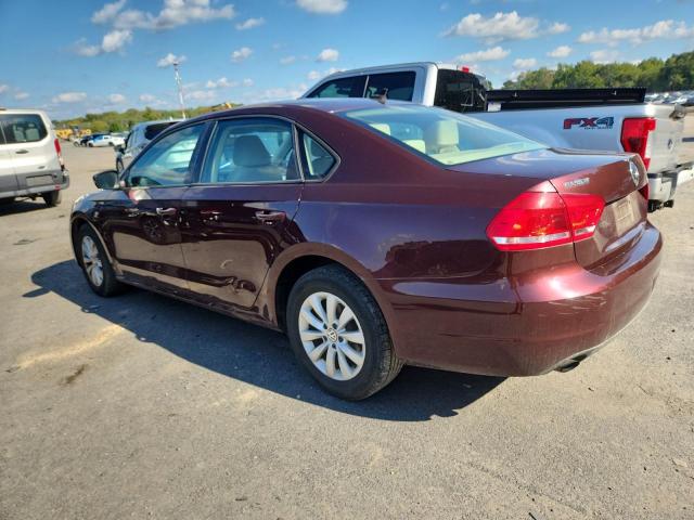 1VWAT7A36EC099245 - 2014 VOLKSWAGEN PASSAT S წითელი ფოტო 2