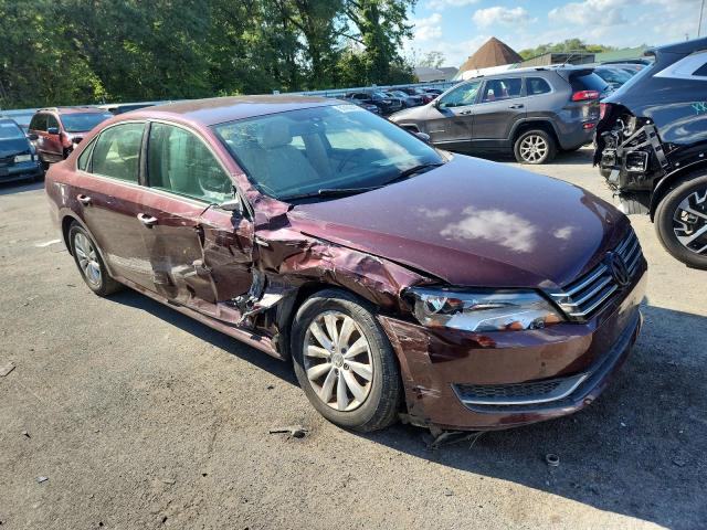 1VWAT7A36EC099245 - 2014 VOLKSWAGEN PASSAT S წითელი ფოტო 4