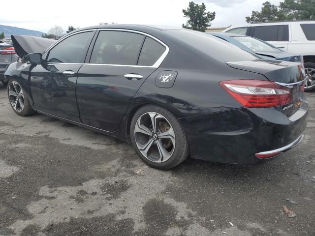 1HGCR2F35GA176676 - 2016 HONDA ACCORD LX BLACK photo 2