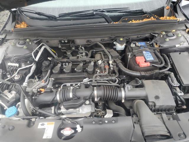 1HGCV1F56MA012422 - 2021 HONDA ACCORD EXL GRAY photo 11