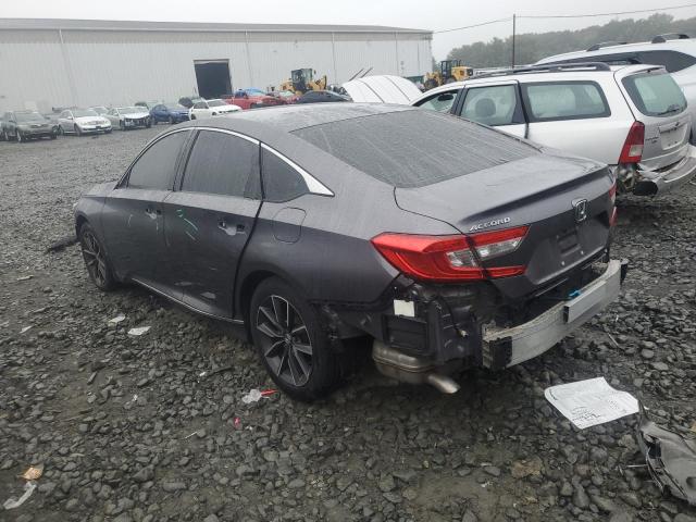 1HGCV1F56MA012422 - 2021 HONDA ACCORD EXL GRAY photo 2