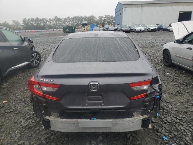 1HGCV1F56MA012422 - 2021 HONDA ACCORD EXL GRAY photo 6