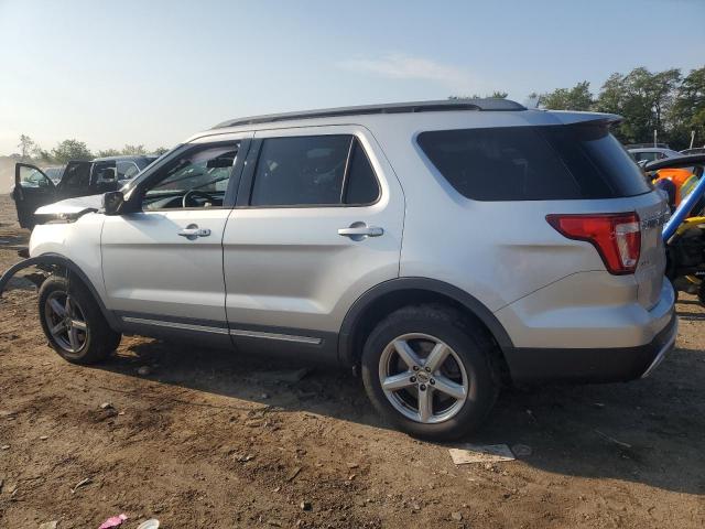 1FM5K8D89HGC60202 - 2017 FORD EXPLORER XLT Grau Foto 2