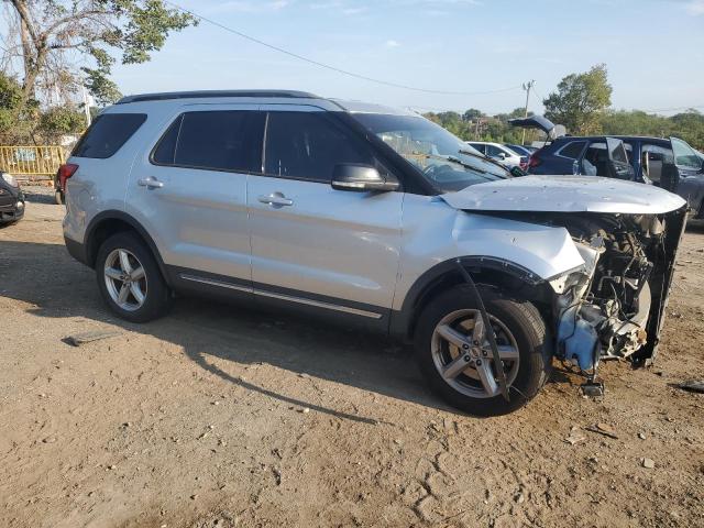 1FM5K8D89HGC60202 - 2017 FORD EXPLORER XLT Grau Foto 4