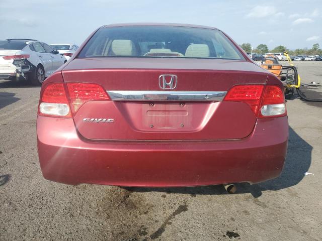 2HGFA1F56BH536984 - 2011 HONDA CIVIC LX 红色 照片 6