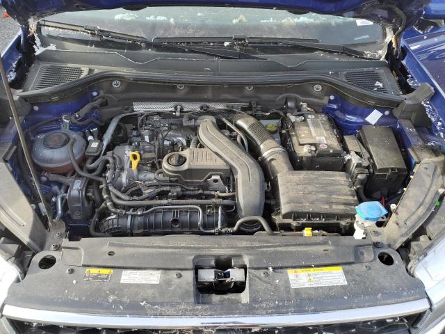 3VVSX7B21NM026477 - 2022 VOLKSWAGEN TAOS SE BLUE photo 11