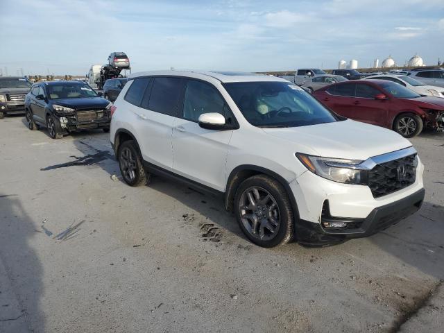 5FNYF8H50NB027451 - 2022 HONDA PASSPORT EXL WHITE photo 4