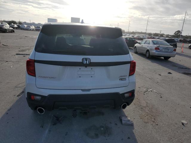 5FNYF8H50NB027451 - 2022 HONDA PASSPORT EXL WHITE photo 6