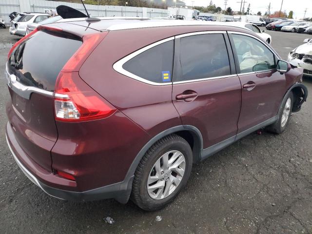 2HKRM3H76FH550104 - 2015 HONDA CR-V EXL BURGUNDY photo 3