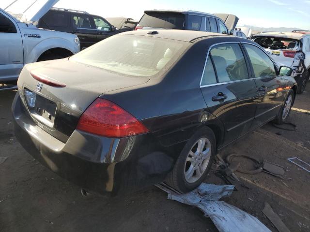 JHMCM56887C002159 - 2007 HONDA ACCORD EX BLACK photo 3