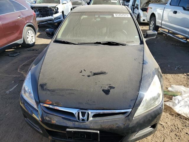 JHMCM56887C002159 - 2007 HONDA ACCORD EX BLACK photo 5