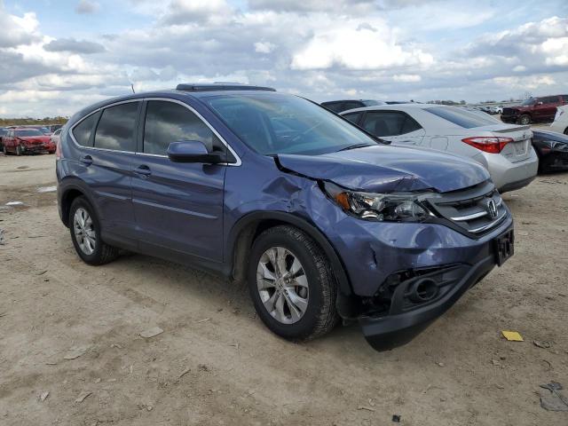 3CZRM3H54DG704808 - 2013 HONDA CR-V EX BLUE photo 4