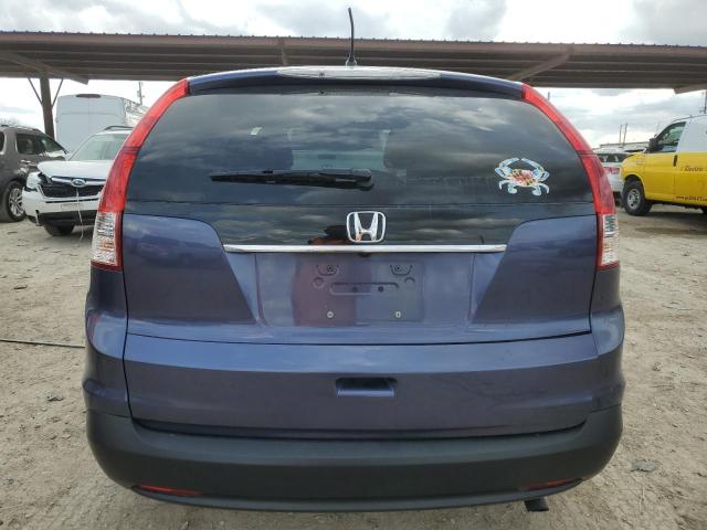 3CZRM3H54DG704808 - 2013 HONDA CR-V EX BLUE photo 6