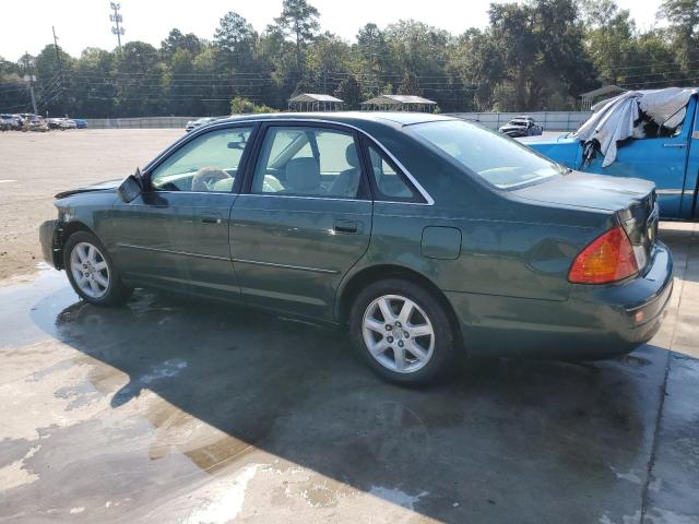 4T1BF28B42U257419 - 2002 TOYOTA AVALON XL GREEN photo 2