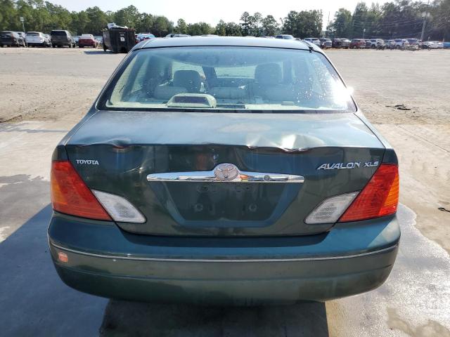 4T1BF28B42U257419 - 2002 TOYOTA AVALON XL GREEN photo 6