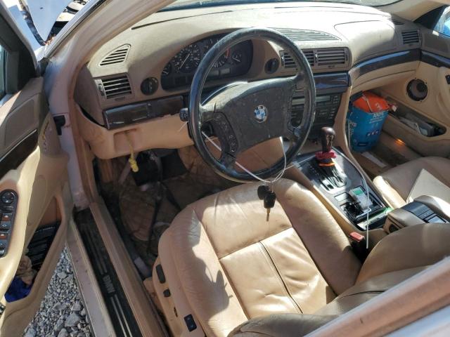 WBAGF8329VDL47283 - 1997 BMW 740 I AUTOMATIC WHITE photo 8