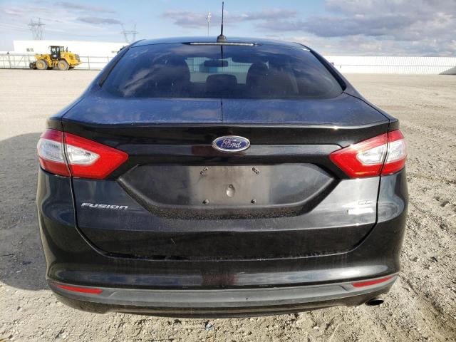 3FA6P0HD4ER344635 - 2014 FORD FUSION SE BLACK photo 6