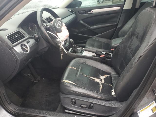 1VWBP7A3XCC021590 - 2012 VOLKSWAGEN PASSAT SE GRAY photo 7