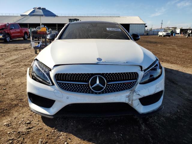 WDDWJ4JB8HF331969 - 2017 MERCEDES-BENZ C 300 WHITE photo 5