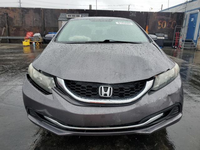 19XFB2F57FE705770 - 2015 HONDA CIVIC LX GRAY photo 5