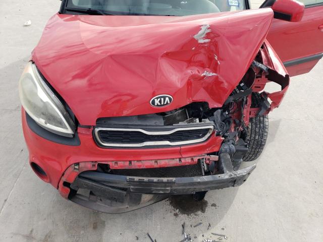 KNDJT2A56D7492192 - 2013 KIA SOUL RED photo 11