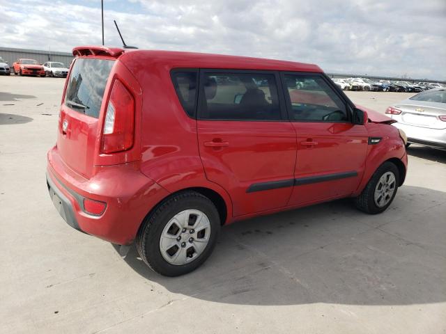 KNDJT2A56D7492192 - 2013 KIA SOUL RED photo 3