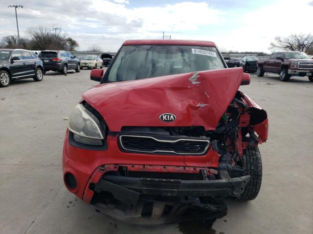 KNDJT2A56D7492192 - 2013 KIA SOUL RED photo 5