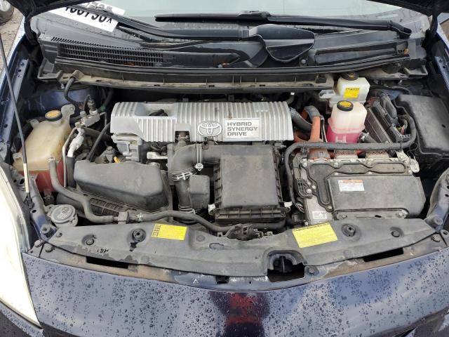 JTDKN3DU9E1766416 - 2014 TOYOTA PRIUS Niebieski zdjęcie 11