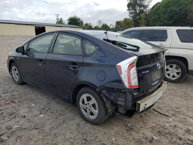 JTDKN3DU9E1766416 - 2014 TOYOTA PRIUS Niebieski zdjęcie 2