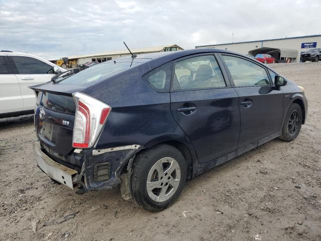 JTDKN3DU9E1766416 - 2014 TOYOTA PRIUS Niebieski zdjęcie 3