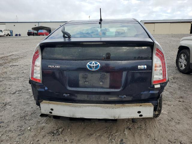 JTDKN3DU9E1766416 - 2014 TOYOTA PRIUS Niebieski zdjęcie 6