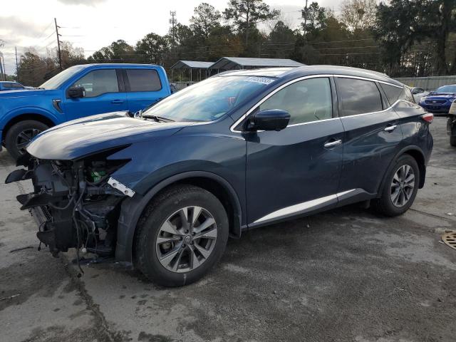 5N1AZ2MG4HN121766 - 2017 NISSAN MURANO S BLUE photo 1