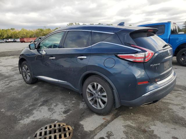 5N1AZ2MG4HN121766 - 2017 NISSAN MURANO S BLUE photo 2