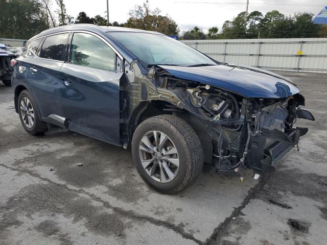 5N1AZ2MG4HN121766 - 2017 NISSAN MURANO S BLUE photo 4