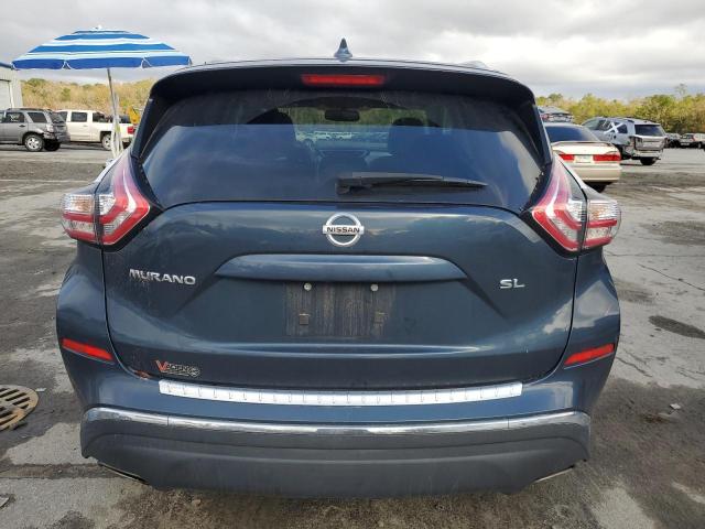 5N1AZ2MG4HN121766 - 2017 NISSAN MURANO S BLUE photo 6