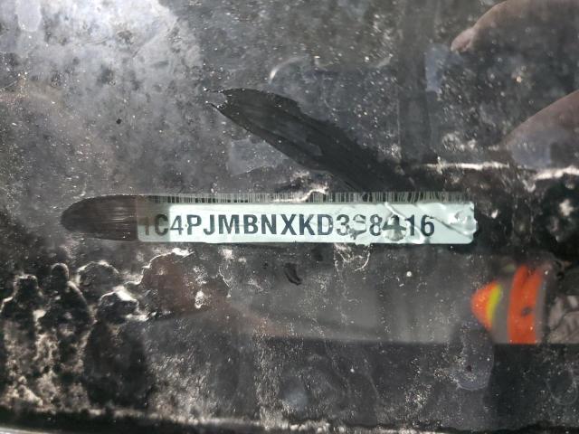 1C4PJMBNXKD338416 - 2019 JEEP CHEROKEE TRAILHAWK Қара фото 13