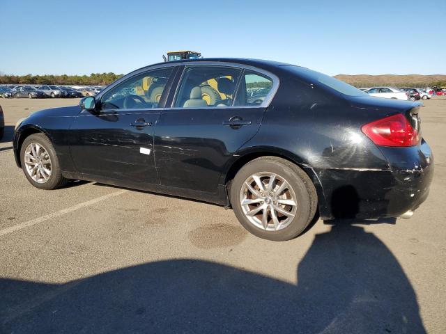 JNKBV61FX7M801570 - 2007 INFINITI G35 BLACK photo 2