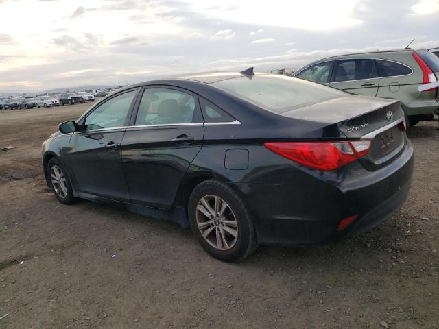 5NPEB4AC1EH944786 - 2014 HYUNDAI SONATA GLS BLACK photo 2