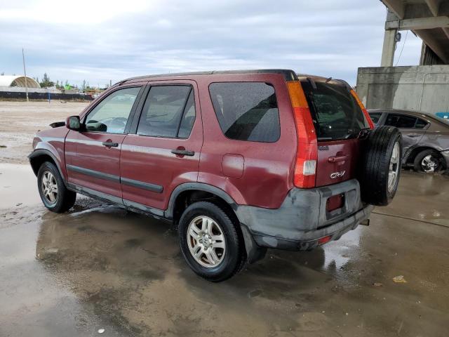 SHSRD78893U158382 - 2003 HONDA CR-V EX BURGUNDY photo 2