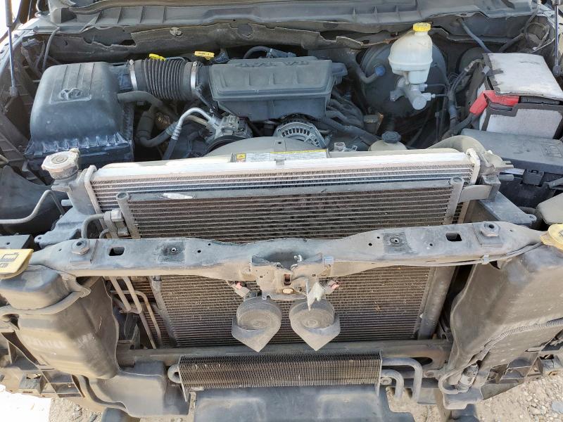 1D7RB1GPXAS205928 - 2010 DODGE RAM 1500 BLACK photo 11