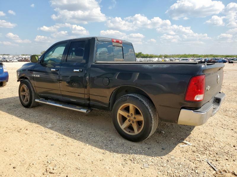 1D7RB1GPXAS205928 - 2010 DODGE RAM 1500 BLACK photo 2