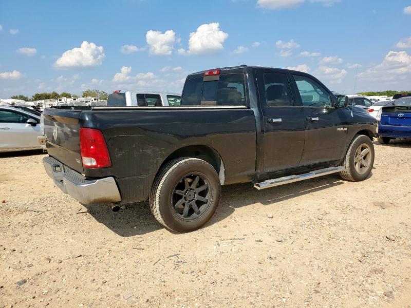 1D7RB1GPXAS205928 - 2010 DODGE RAM 1500 BLACK photo 3