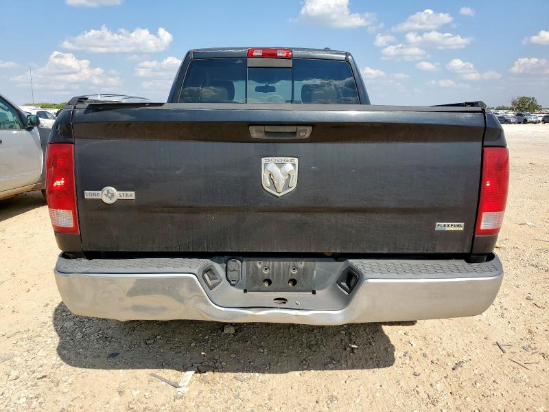1D7RB1GPXAS205928 - 2010 DODGE RAM 1500 BLACK photo 6
