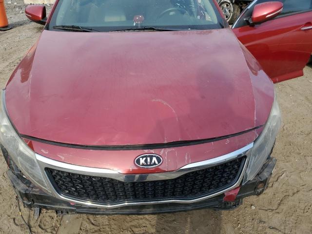 5XXGM4A7XCG044421 - 2012 KIA OPTIMA LX RED photo 11