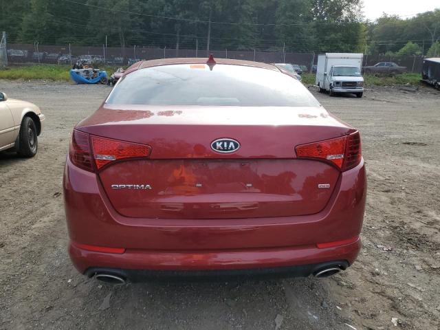 5XXGM4A7XCG044421 - 2012 KIA OPTIMA LX RED photo 6