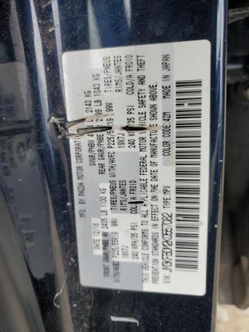 JM3KFBDM2K0557082 - 2019 MAZDA CX-5 GRAND TOURING BLUE photo 12